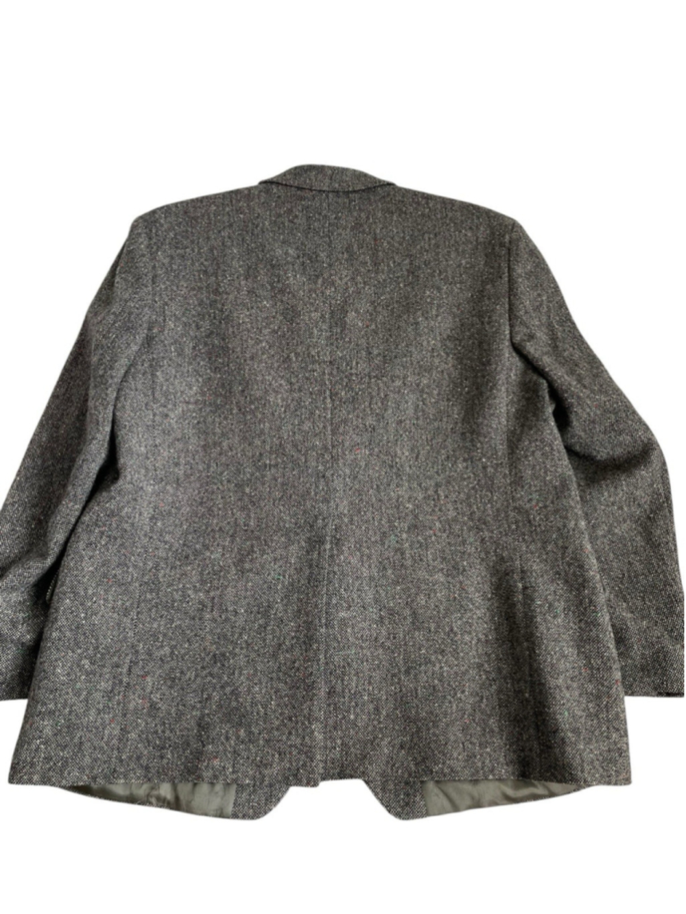 Magee Donegal Wool Tweed Blazer Jacket Mens 44S Sport Coat Gray - Picture 3 of 10